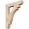 Ekena Millwork Merced Craftsman Smooth Bracket, Douglas Fir, 3 1/2"W x 22"D x 26"H BKT04X22X26MRC04SDF - alternate 1